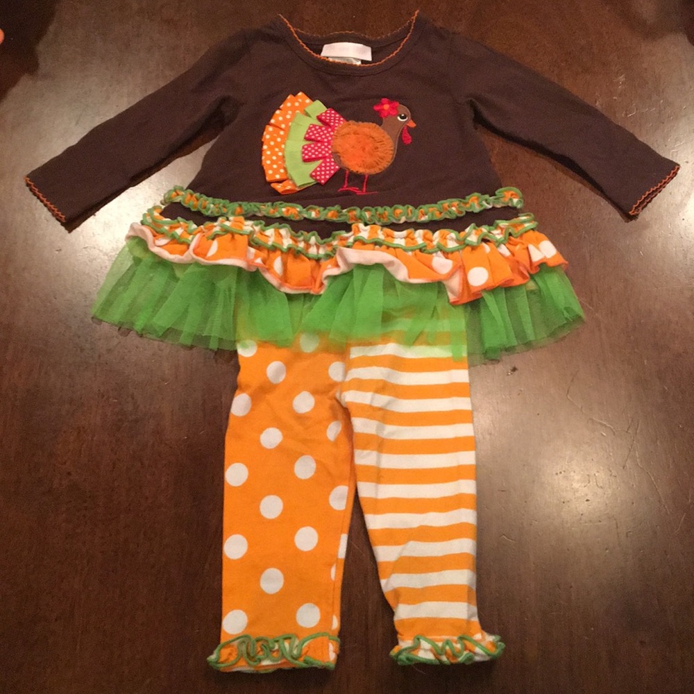 Bonnie Baby Thanksgiving outfit